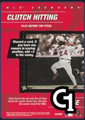 Clutch Hitting (1st Edition)
